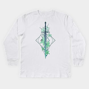 Lilies for the Kings of Men Kids Long Sleeve T-Shirt